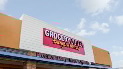 Grocery outlet store