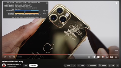 youtube stats for nerds on a video 