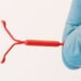 IUD in provider's hand