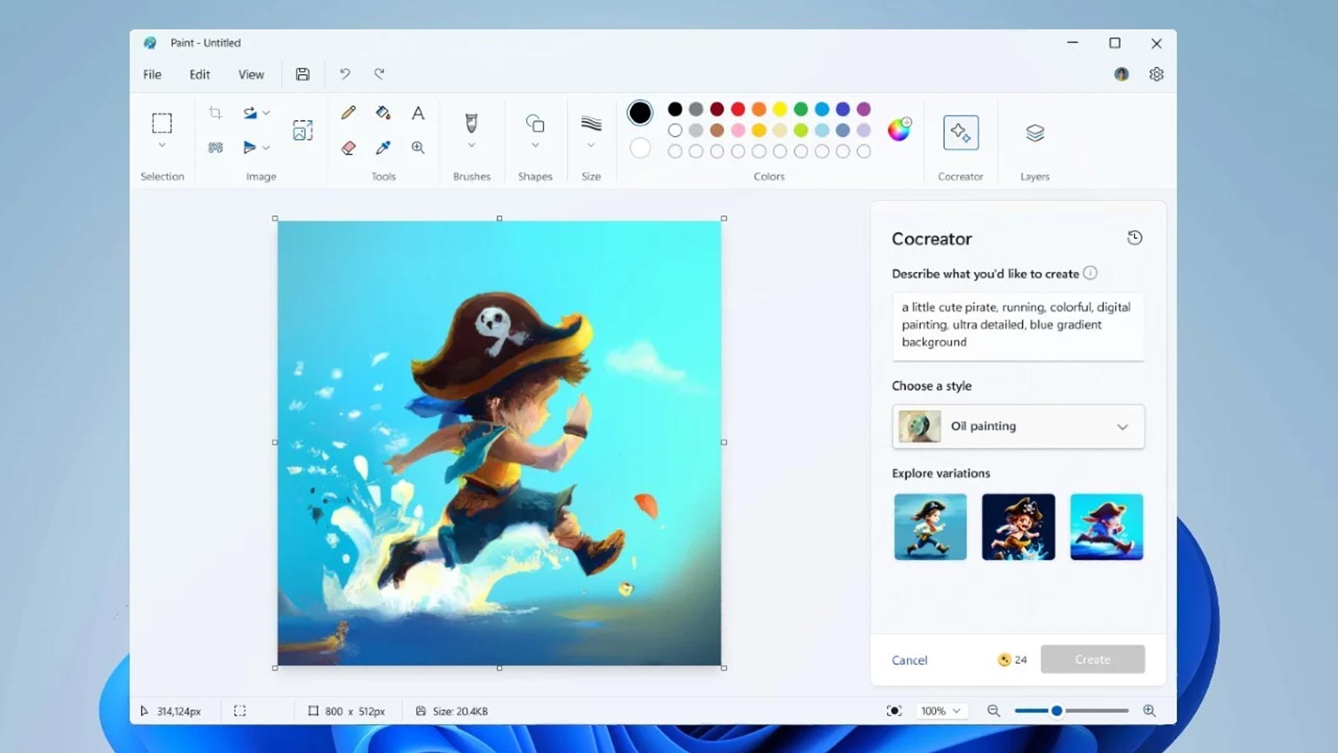 How to Generate AI Images in Microsoft Paint on Windows 11