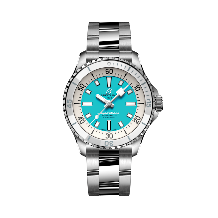 Superocean Automatic 36 Turquoise | V-DIAL-COLOR-9876 dial, A17377211C1A1