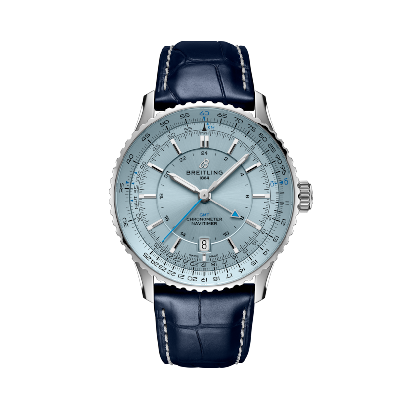 Navitimer Automatic GMT 41 Ice blue | V-DIAL-COLOR-1111 dial, A32310171C1P1