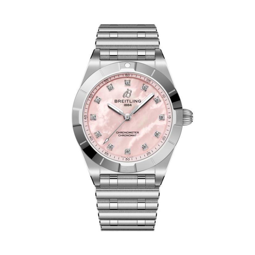 Chronomat 28 Pink mother-of-pearl | V-DIAL-COLOR-6666 dial, A72310101K1A1