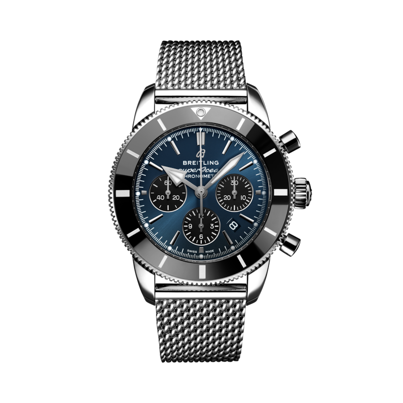 Superocean Heritage B01 Chronograph 44 Blue | V-DIAL-COLOR-5714 dial, AB0162121C1A1