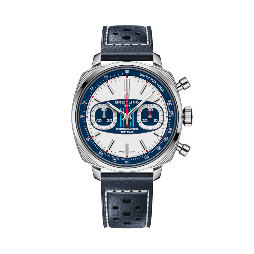Top Time B01 Racing White | V-DIAL-COLOR-5926 dial, AB01772A1G1X1