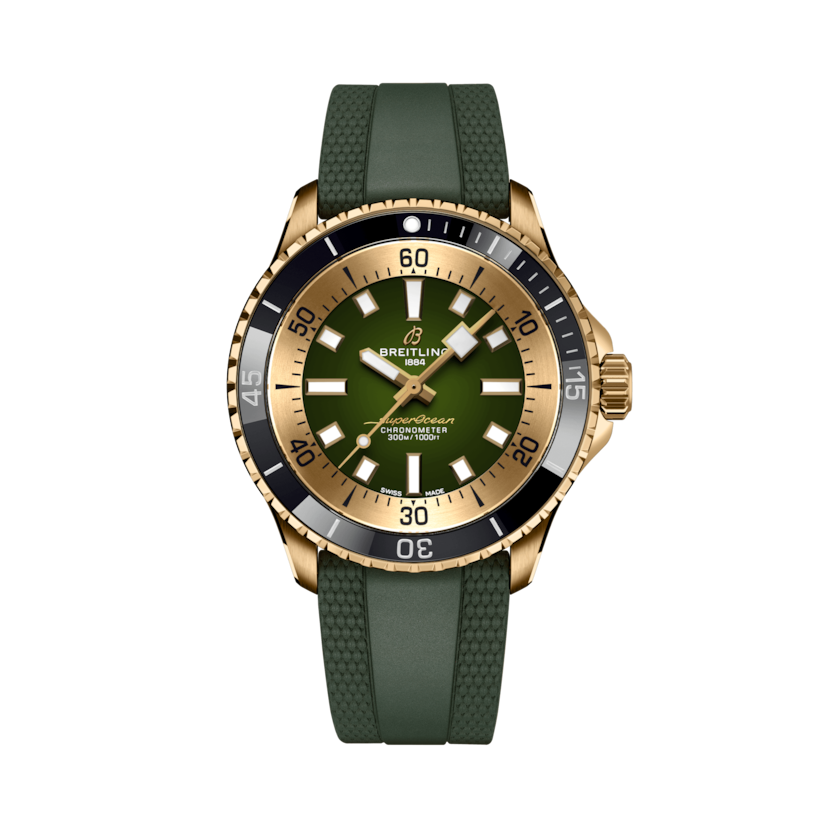 Superocean Automatic 42 Green | V-DIAL-COLOR-5765 dial, N17375201L1S1