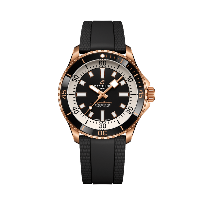 Superocean Automatic 42 Black | V-DIAL-COLOR-5686 dial, R17375211B1S1