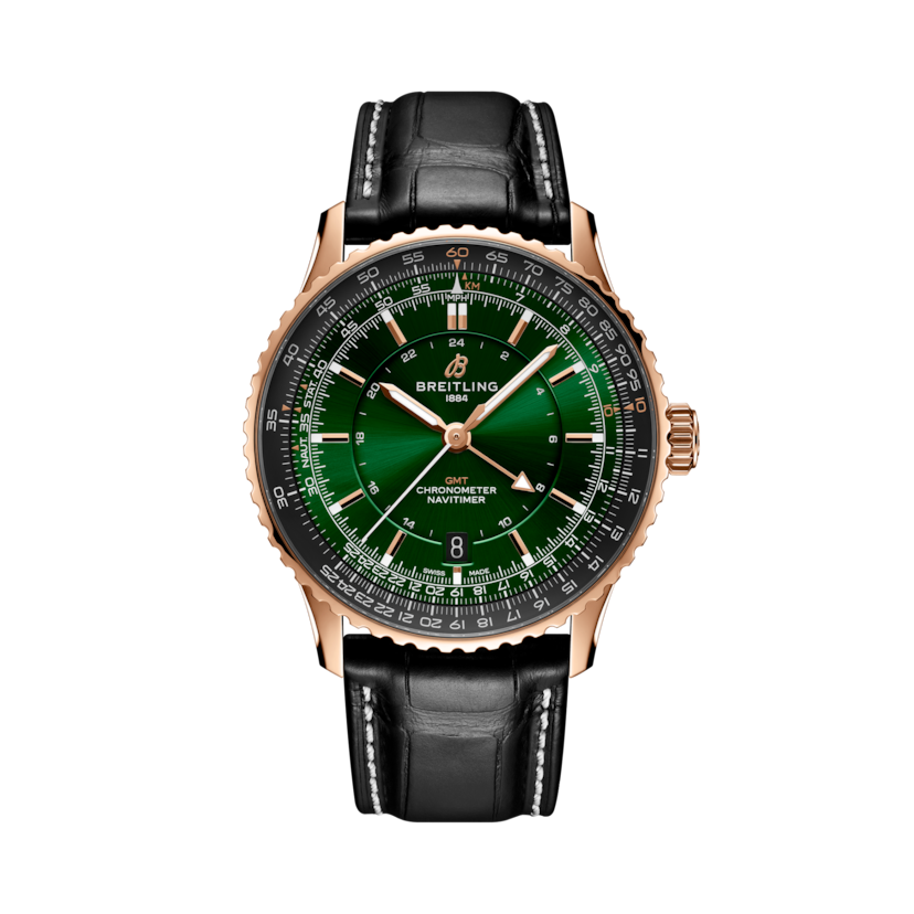 Navitimer Automatic GMT 41 Green | V-DIAL-COLOR-5765 dial, R32310251L1P1